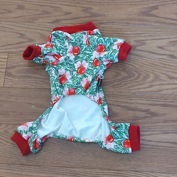 Dog Christmas Outfit, Dog Christmas Sweater, Christmas Dog Pajamas, SZ M - Picture 4 of 6